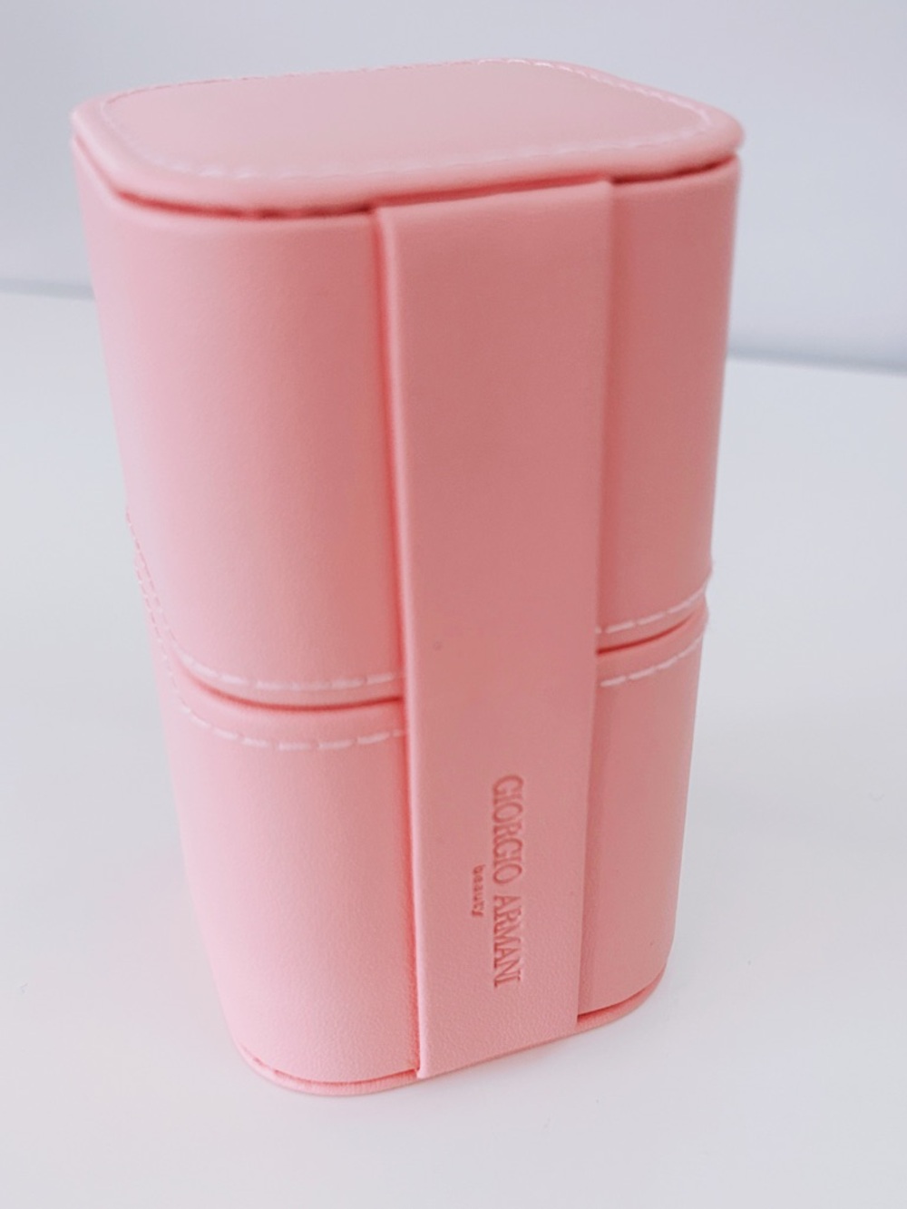 Giorgio Armani Pink Travel / Perfume Jewelry Case - Picture 4 of 6